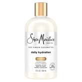 Shea Moisture Daily Hydration Shampoo Virgin Coconut Oil for All Hair Types Sulfate-Free 13 oz