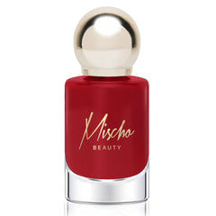 mischo – Cherry Red Nail Polish, Good Kisser – Summer Nail Polish Colors, Chip Resistant Gel-Like Vegan Nail Polish For Fingernails & Toenails, 10 Free & Animal Cruelty Free, 0.37 fl oz (Pack of 1)