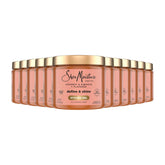 SheaMoisture Define&Shine Styling Gel+Flaxseed 12ct Coconut&Hibiscus Hydrates,Holds Your Style All Day Infused With Glycerin,CoconutOil an Invigorating Sweet Scent ParabenFree Frizz Control Gel 15OZ