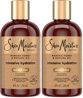 SheaMoisture Hydration Hair Milk Manuka Honey and Mafura Oil for Dry Hair to Hydrate and Style-Hair 8 oz,(Pack of 2)