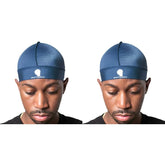 Royalty Headwear Silky Wave Cap for 360, 540 & 720 Waves, Soft Breathable Durag Skull Cap Beanie for Men