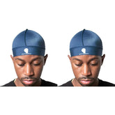 Royalty Headwear Silky Wave Cap for 360, 540 & 720 Waves, Soft Breathable Durag Skull Cap Beanie for Men