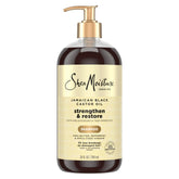 Shea Moisture Strengthen and Restore Shampoo Jamaican Black Castor Oil for Damaged Hair Sulfate-Free 24 Fl oz