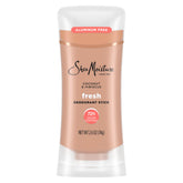 SheaMoisture Deodorant Stick 72h Odor Control Coconut & Hibiscus Fresh Aluminum Free 2.6 oz