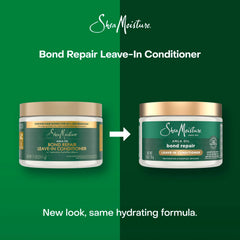 SheaMoisture Bond Repair Leave-In Conditioner Amla Oil Protects Against Damage, Strengthens With Hydroplex Technology For Less Breakage With Restorative HydroPlex Infusion 11FlOz, (Pack of 2)