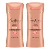 SheaMoisture Antiperspirant Deodorant Stick Fresh Coconut & Hibiscus 2 Count for 48HR Sweat & Odor Protection with No Parabens & No Mineral Oil 2.6 oz