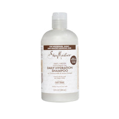 SheaMoisture Shampoo, 13 oz, All Hair Types | Daily Hydration | Virgin Coconut Oil | Sulfate-Free | Pack of 2
