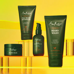 SheaMoisture Beard Wash for a Full Beard Maracuja Oil & Shea Butter to Deep Clean and Refresh Beards 6 oz (Pack of 24)