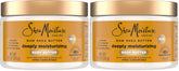 SheaMoisture Deeply Moisturizing Body Butter with Raw Shea Butter, Argan Oil and Pro-Ceramides, Rich Hydration & Healing of Dry Skin, 48H Moisturizing 11.5 oz, (Pack of 2)