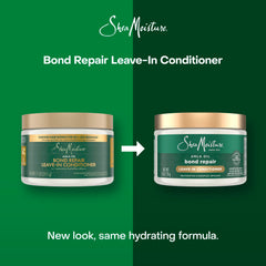 SheaMoisture Bond Repair Leave-In Conditioner Amla Oil Protects Against Damage, Strengthens With Hydroplex Technology For Less Breakage With Restorative HydroPlex Infusion 11FlOz, (Pack of 2)