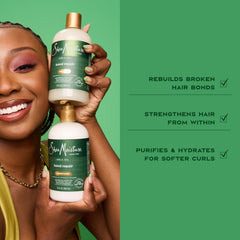 Shea Moisture Amla Oil Bond Repair Kit 4 Piece Kit for Damaged Hair with HydroPlex Technology for Strengthening & Less Breakage