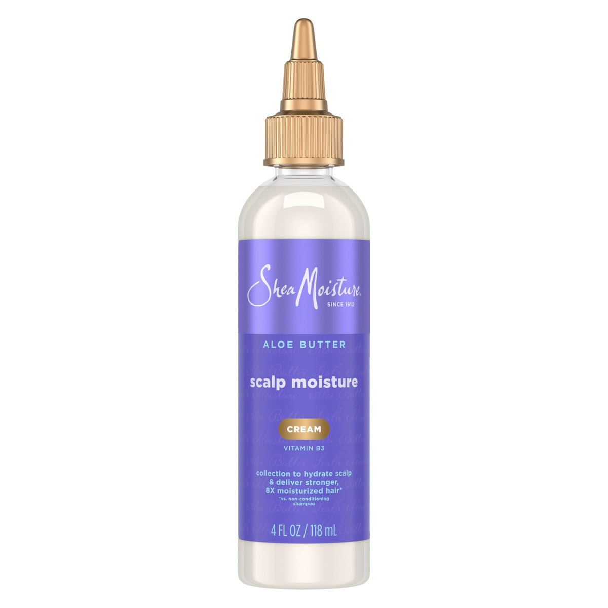 SheaMoisture Hair Cream Aloe Butter & Vitamin B3 With A Boost Of Hydration To Hydrate Scalp + Moisturized Hair 4oz